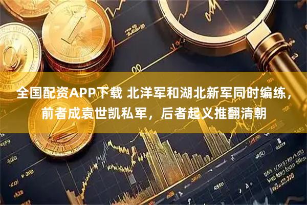 全国配资APP下载 北洋军和湖北新军同时编练，前者成袁世凯私军，后者起义推翻清朝