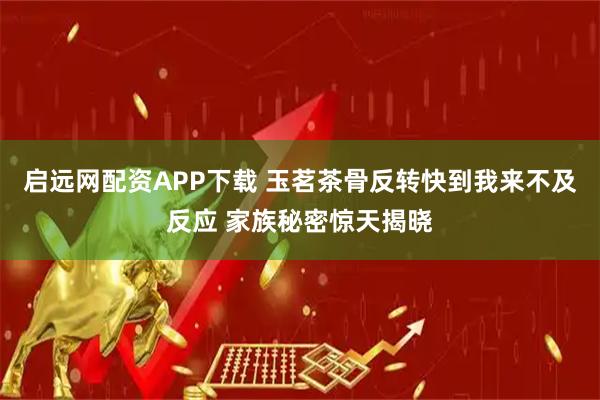 启远网配资APP下载 玉茗茶骨反转快到我来不及反应 家族秘密惊天揭晓