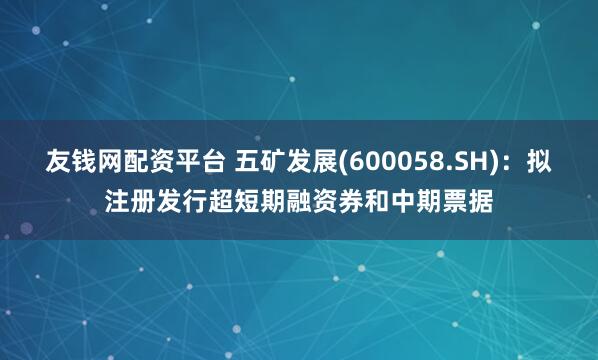友钱网配资平台 五矿发展(600058.SH)：拟注册发行超短期融资券和中期票据