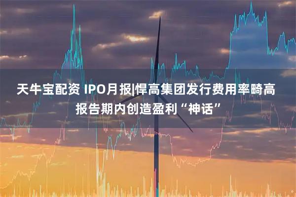 天牛宝配资 IPO月报|悍高集团发行费用率畸高 报告期内创造盈利“神话”